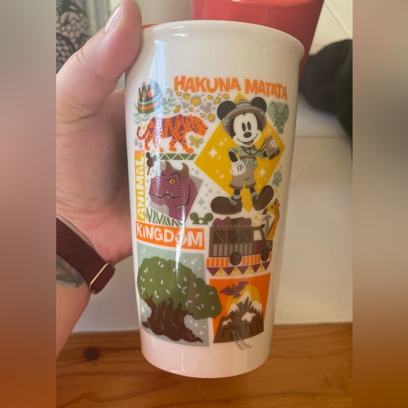 Starbucks Dining Disney Starbucks Animal Kingdom Ceramic Travel Mug